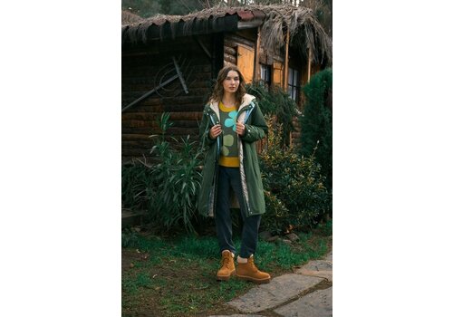 MD’M MD’M 3.50.210.10 Green Daisy Sweater