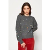 MD’M MD’M 3.50.156.01 Grey Sweater w/Hearts