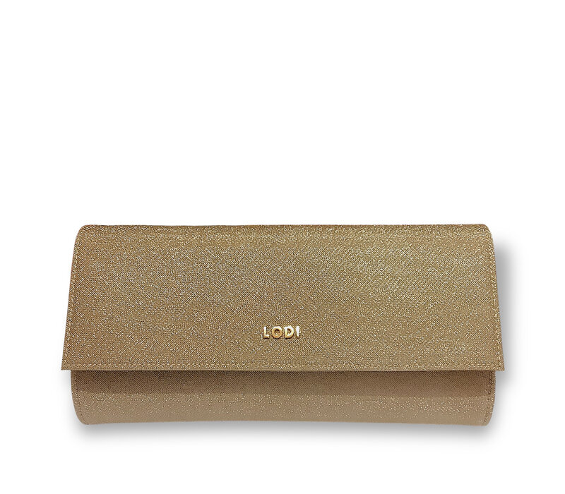 Lodi L1902 Deep Gold Glitter Bag