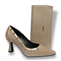 Lodi L1902 Deep Gold Glitter Bag