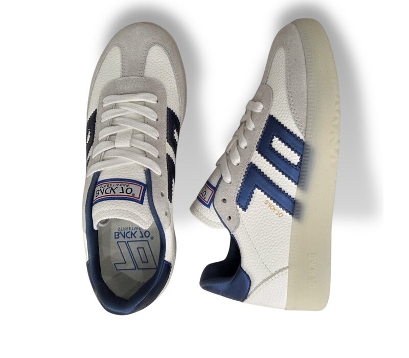 BACK 70 BOSTON Ice/Blue gum sole Trainer