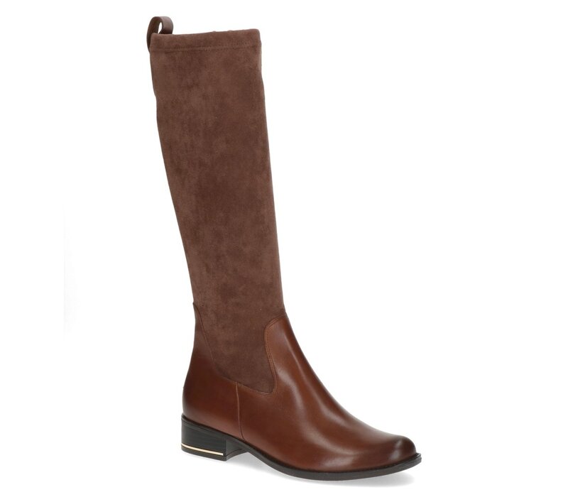 Caprice 25514 Cognac Stretch Boots
