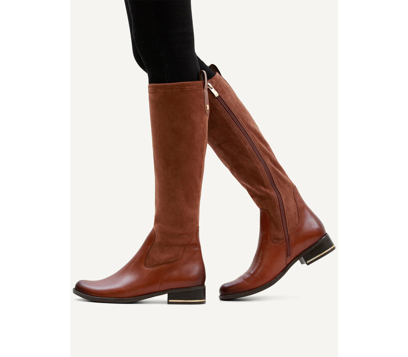 Caprice 25514 Cognac Stretch Boots
