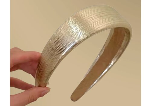 Footprints GF0004 Soft Gold Hairband