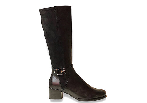 Regarde Le Ciel Regarde le Ciel Knee High Black Stretch Boots