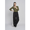PINNS PINNS 692T Black Wide Leg Cargo Pants