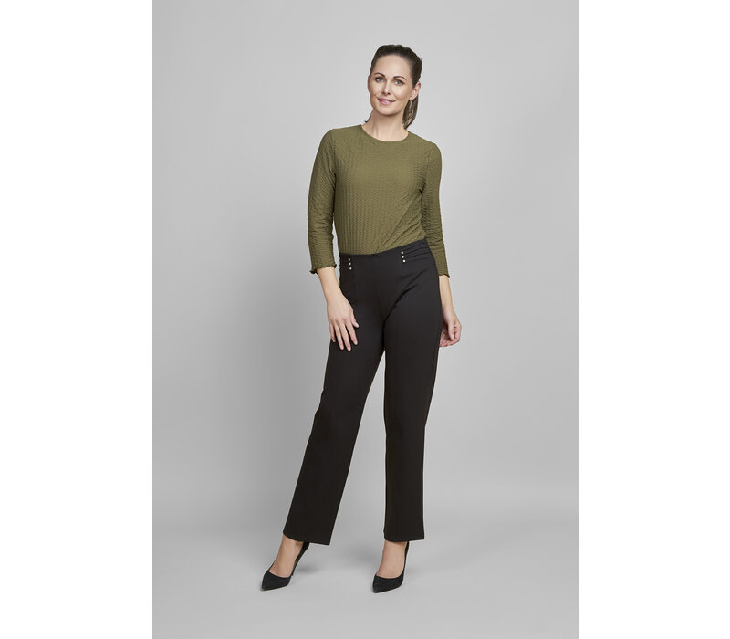 PINNS 600T Black Contour Pants w/Diamante