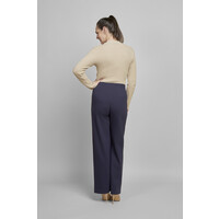 PINNS 610T Navy Wide Leg Pants w/Gold Buttons