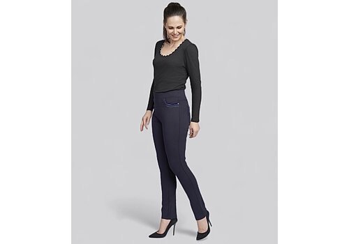 PINNS Pinns 405T Navy Trousers w/Crystals & Velvet