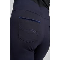 Pinns 405T Navy Trousers w/Crystals & Velvet