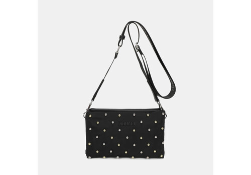 BINNARI BAGS BINNARI 20781 GENIE Black Studded Bag