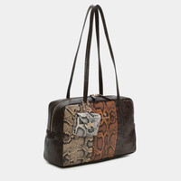 BINNARI 20840 LEVY Brown Multi Bowling Bag