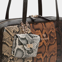 BINNARI 20840 LEVY Brown Multi Bowling Bag