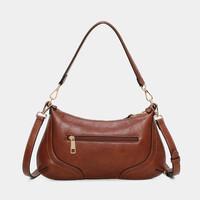 BINNARI 20740 Tan Buckle Handbag