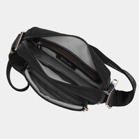BINNARI 20731 Black Nylon Camera Bag