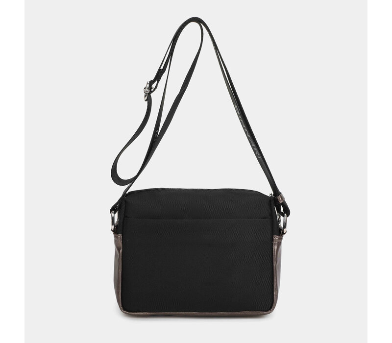 BINNARI 20731 Black Nylon Camera Bag