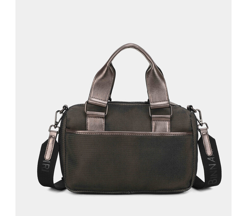BINNARI 20800 Kaki Nylon Shoulder Bag