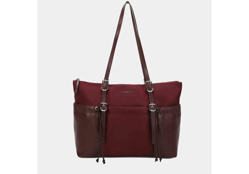 BINNARI BAGS BINNARI 20720 Bordo Nylon Shopper