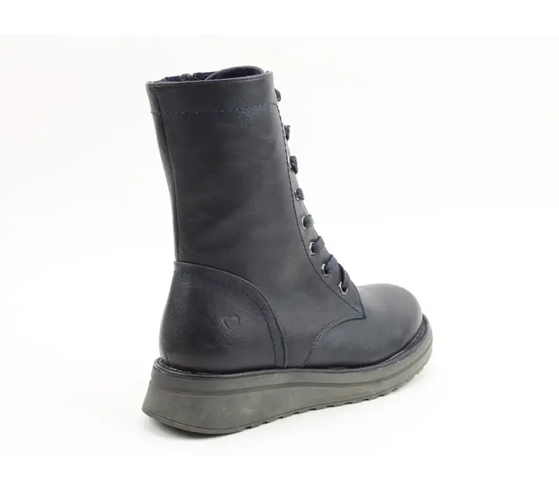 Heavenly Feet MARTINA4 Navy Mid Boot