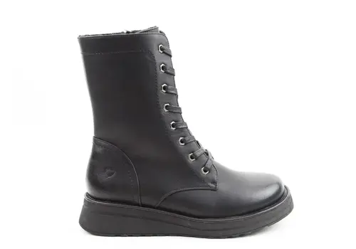 Heavenly Feet Heavenly Feet MARTINA4 Black Mid Boot