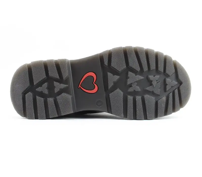 Heavenly Feet MARTINA4 Black Mid Boot