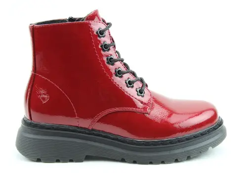 Heavenly Feet Heavenly Feet HATTIE Red Patent Boots