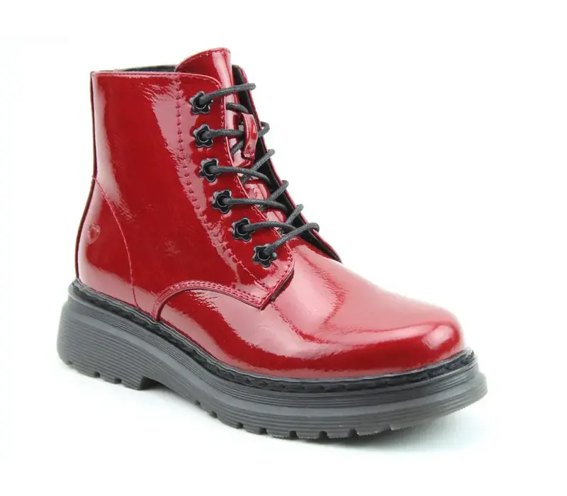 Heavenly Feet HATTIE Red Patent Boots