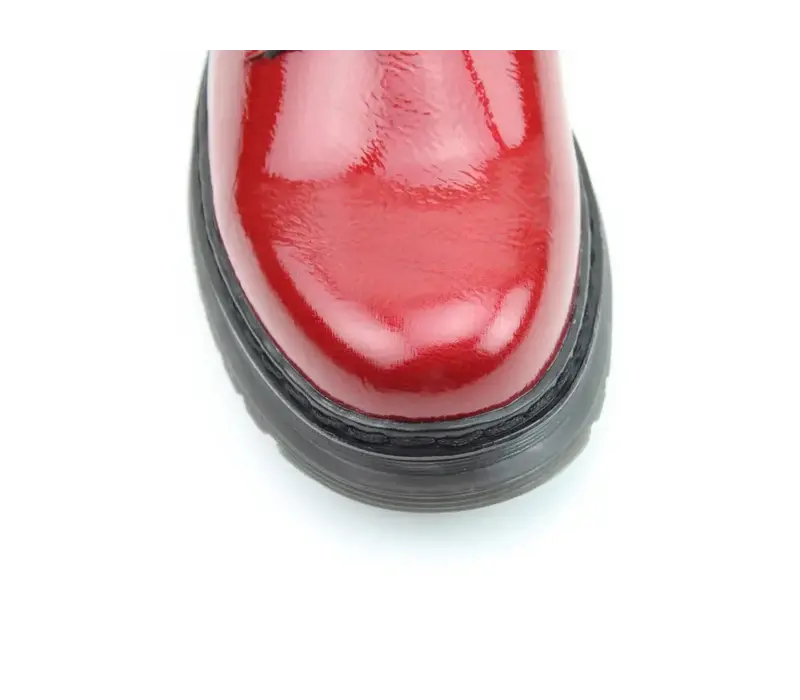 Heavenly Feet HATTIE Red Patent Boots