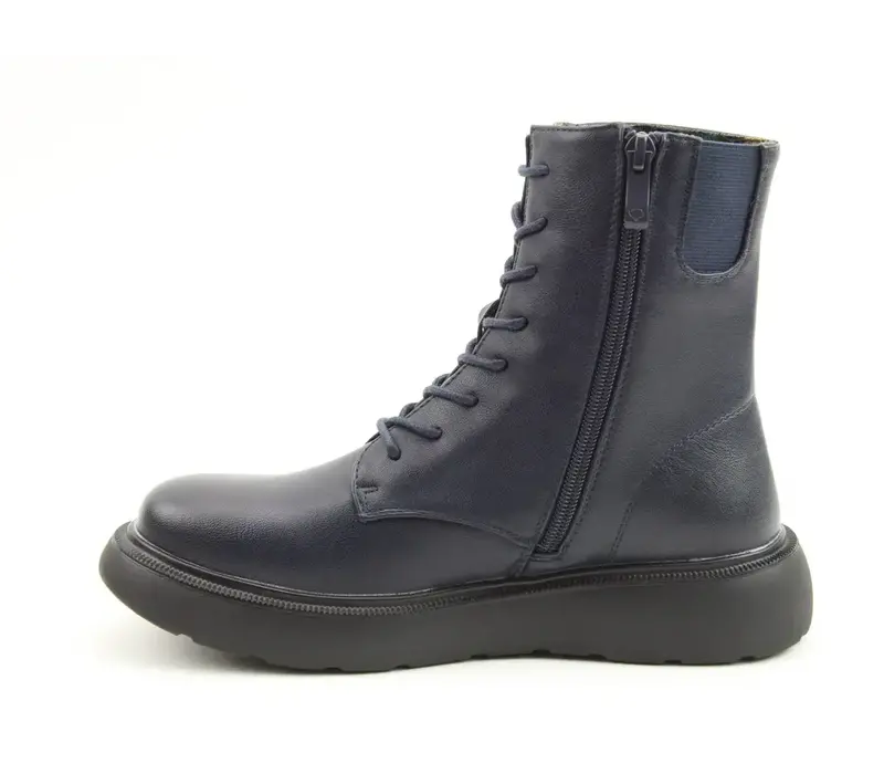 Heavenly Feet FERN Navy Laced Boots