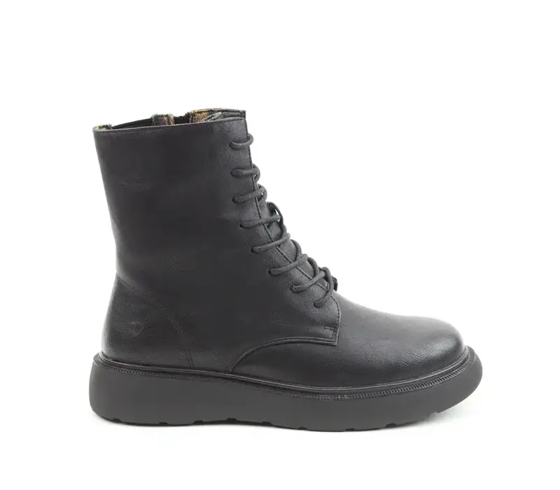 Heavenly Feet FERN Black Laced Boots