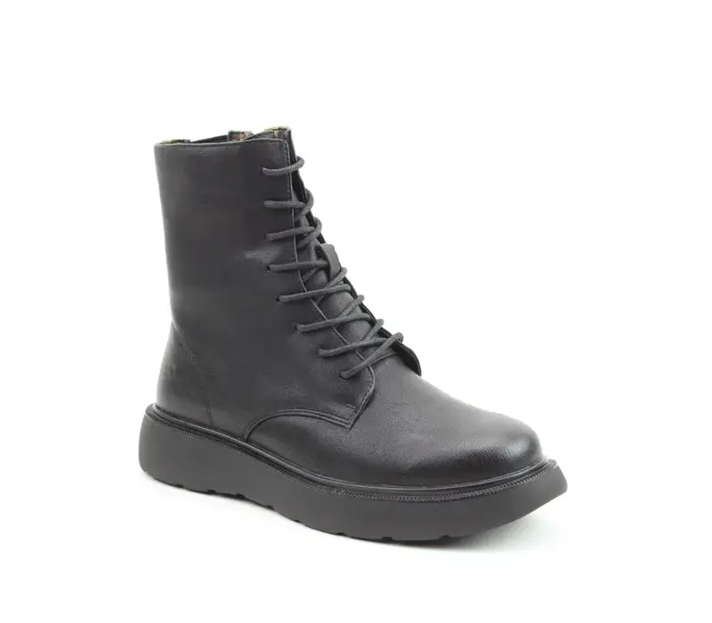 Heavenly Feet FERN Black Laced Boots