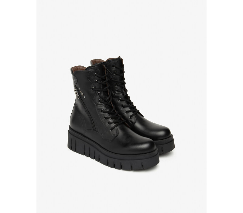 NeroGiardini I514910D Black Side Zip A/Boot