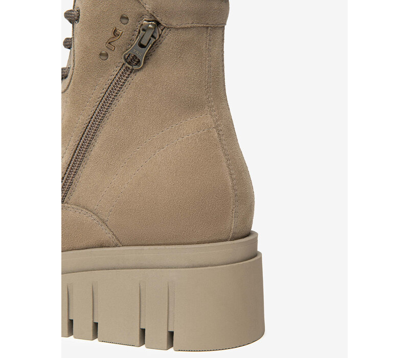 NeroGiardini I514911D Taupe Suede Zip A/Boot