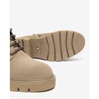 NeroGiardini I514911D Taupe Suede Zip A/Boot