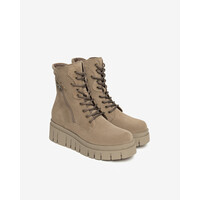 NeroGiardini I514911D Taupe Suede Zip A/Boot