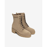 NeroGiardini I514812D Taupe Suede Block Heel