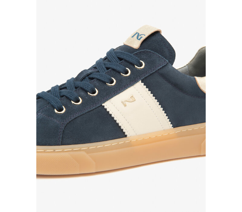 NeroGiardini I514151D Navy Suede Sneakers