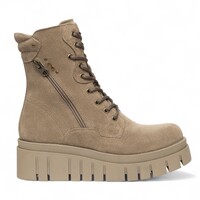 NeroGiardini I514911D Taupe Suede Zip A/Boot