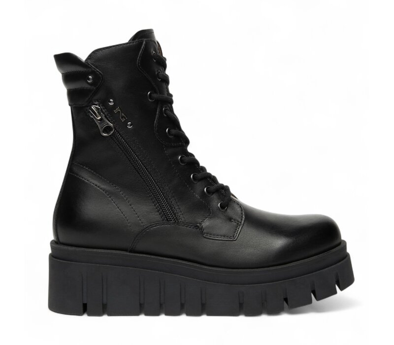 NeroGiardini I514910D Black Side Zip A/Boot