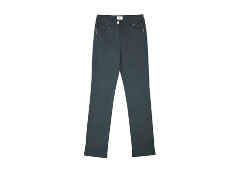 Julie Guerlande Julie Guerlande  Teal straight leg Stretch Jeans