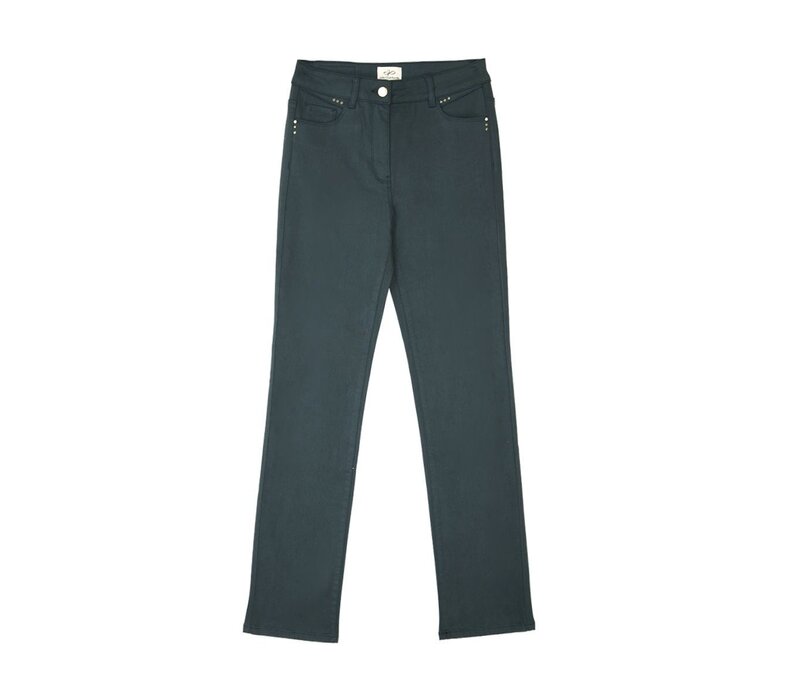 Julie Guerlande  Teal straight leg Stretch Jeans