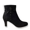 REDZ REDZ D6032 Black Suede Ankle Boot