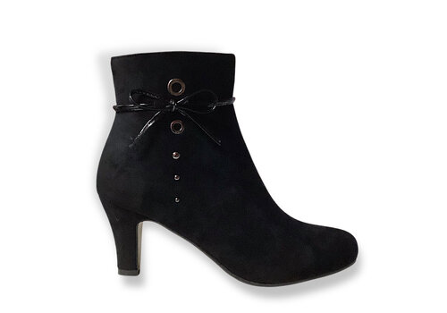 REDZ REDZ D6032 Black Suede Ankle Boot REDZ REDZ D6032 Black Suede Ankle Boot