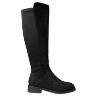 REDZ 10090 Long Black Stretch Boots