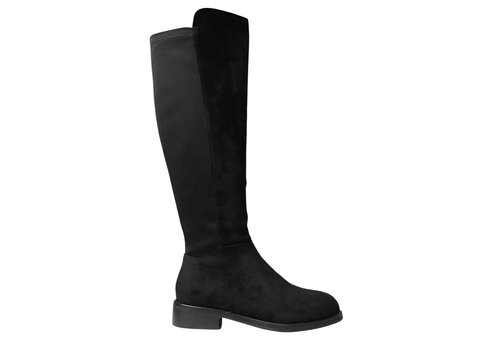 REDZ REDZ 10090 Long Black Stretch Boots