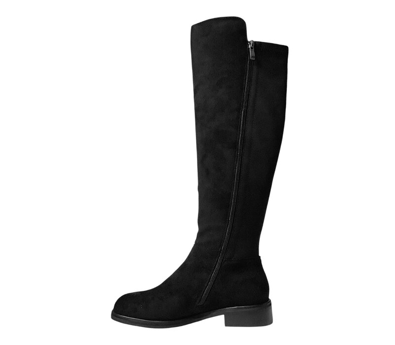 REDZ 10090 Long Black Stretch Boots