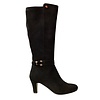 REDZ REDZ D6398 Black Suede Long Boot