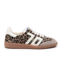 BACK 70 CLOUD Leopard Gum Sole Sneakers