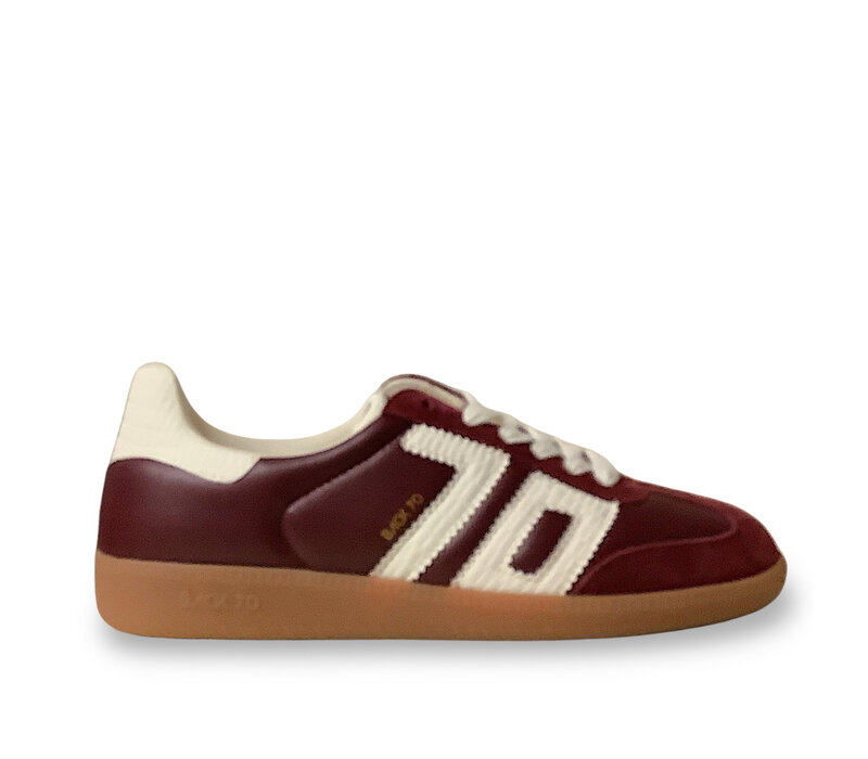 BACK 70 CLOUD Wine Gum Sole Sneakers