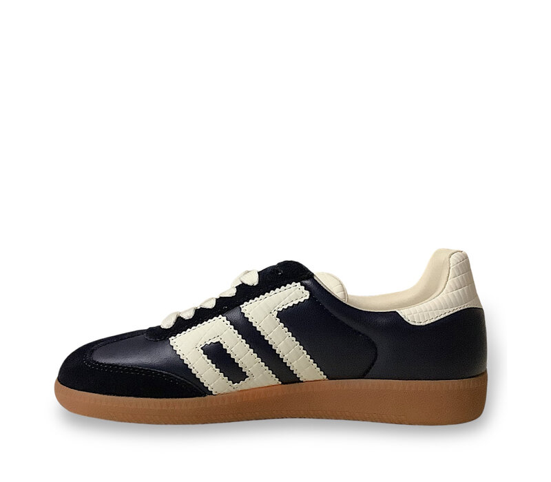 BACK 70 CLOUD Navy Gum Sole Sneakers